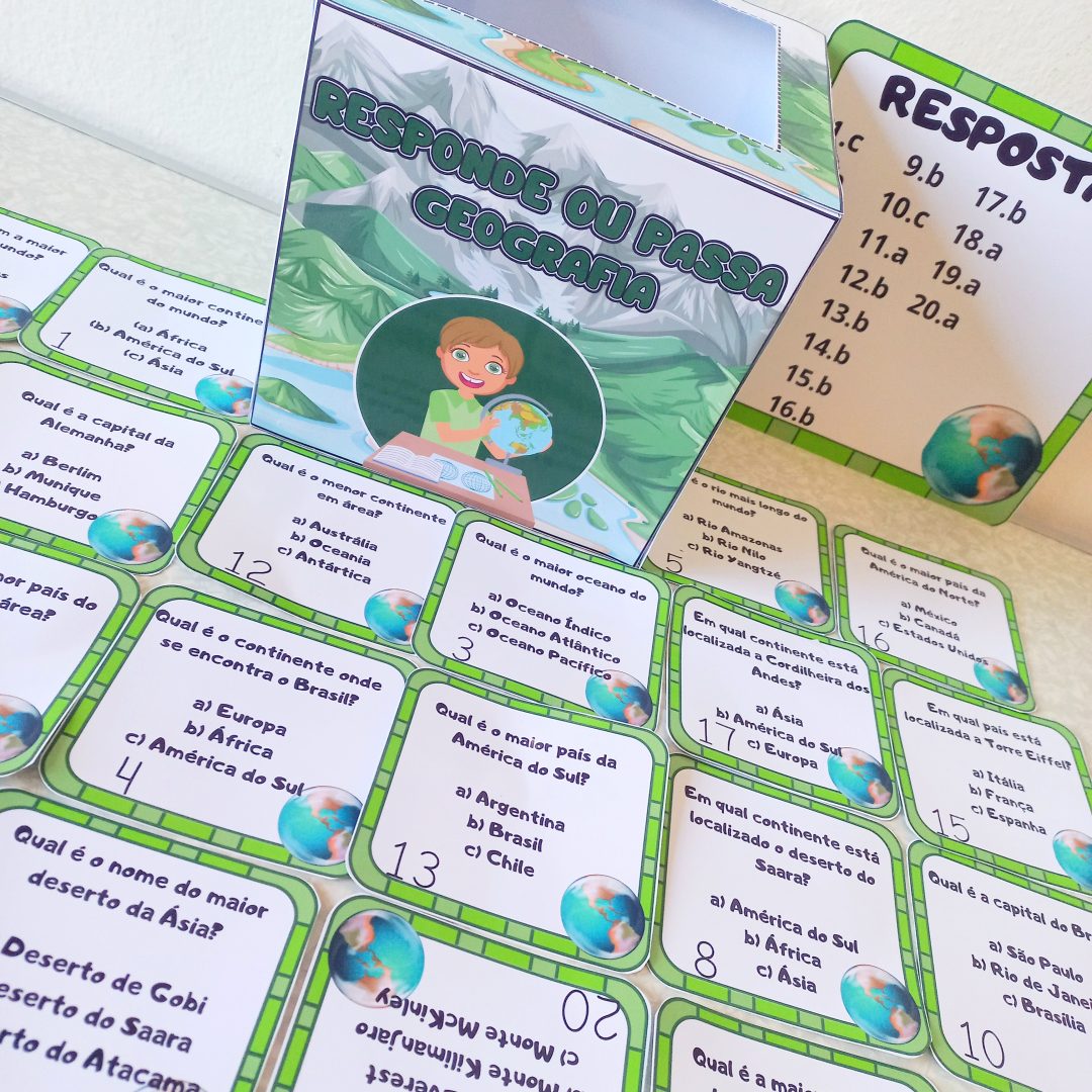 RESPONDE OU PASSA - GEOGRAFIA