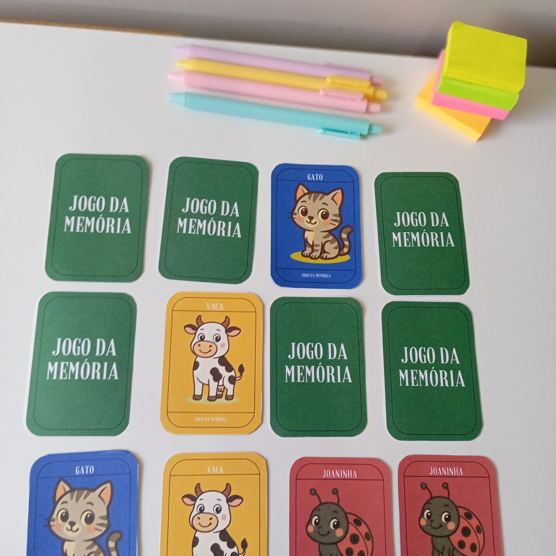 JOGO DA MEMÓRIA – ANIMAIS