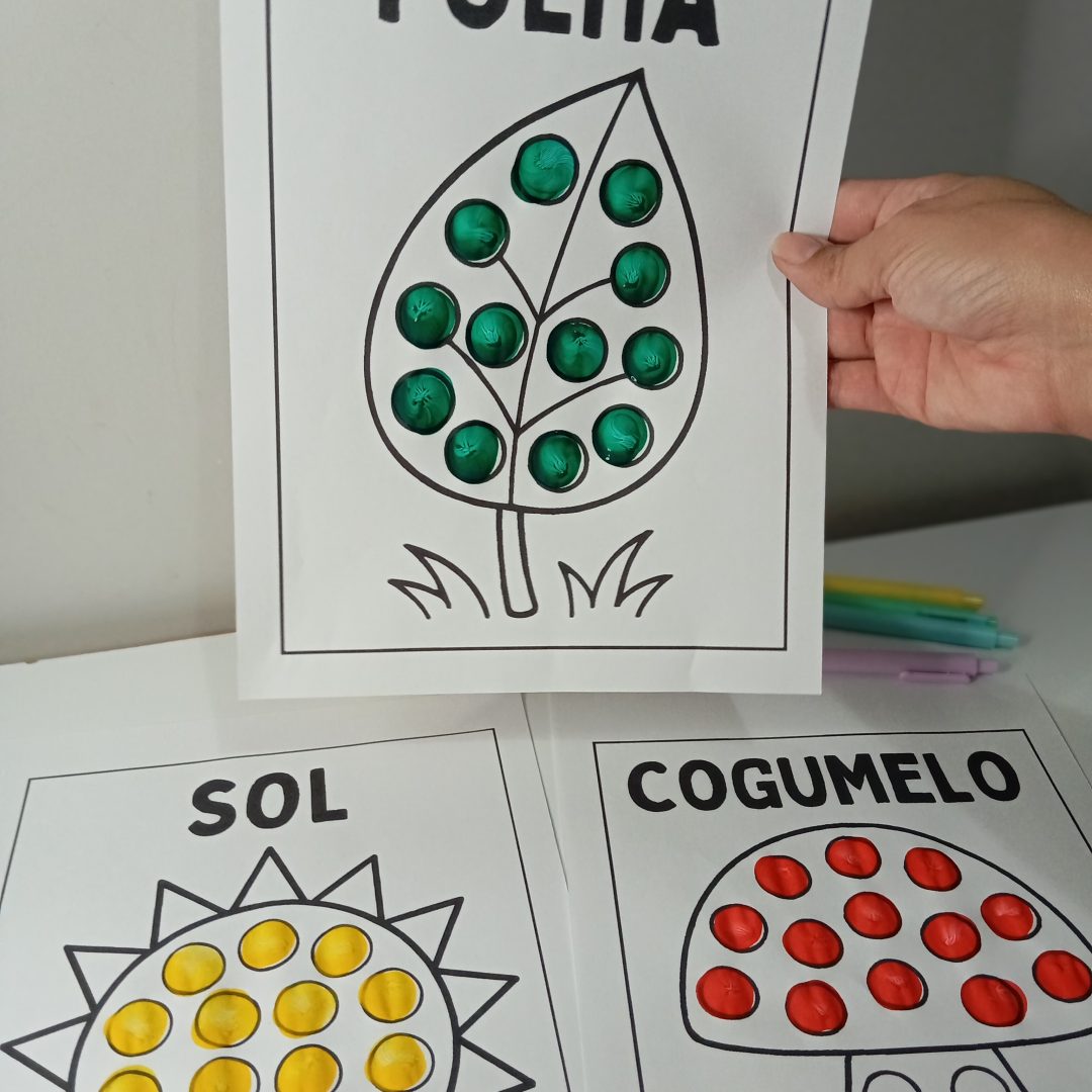 🍃Kit Pintura Sensorial Natureza 🍃