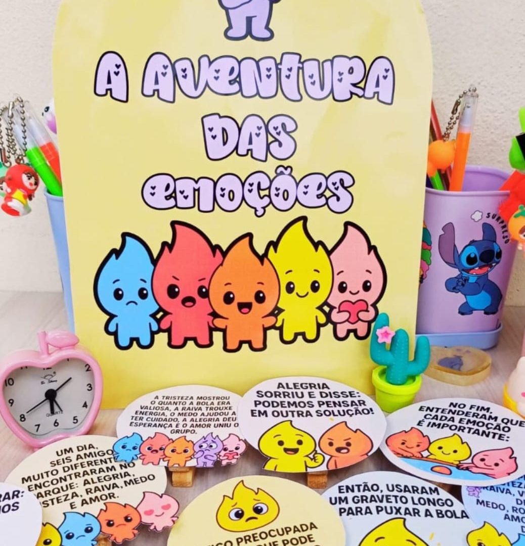 Luva A Aventura das Emoções