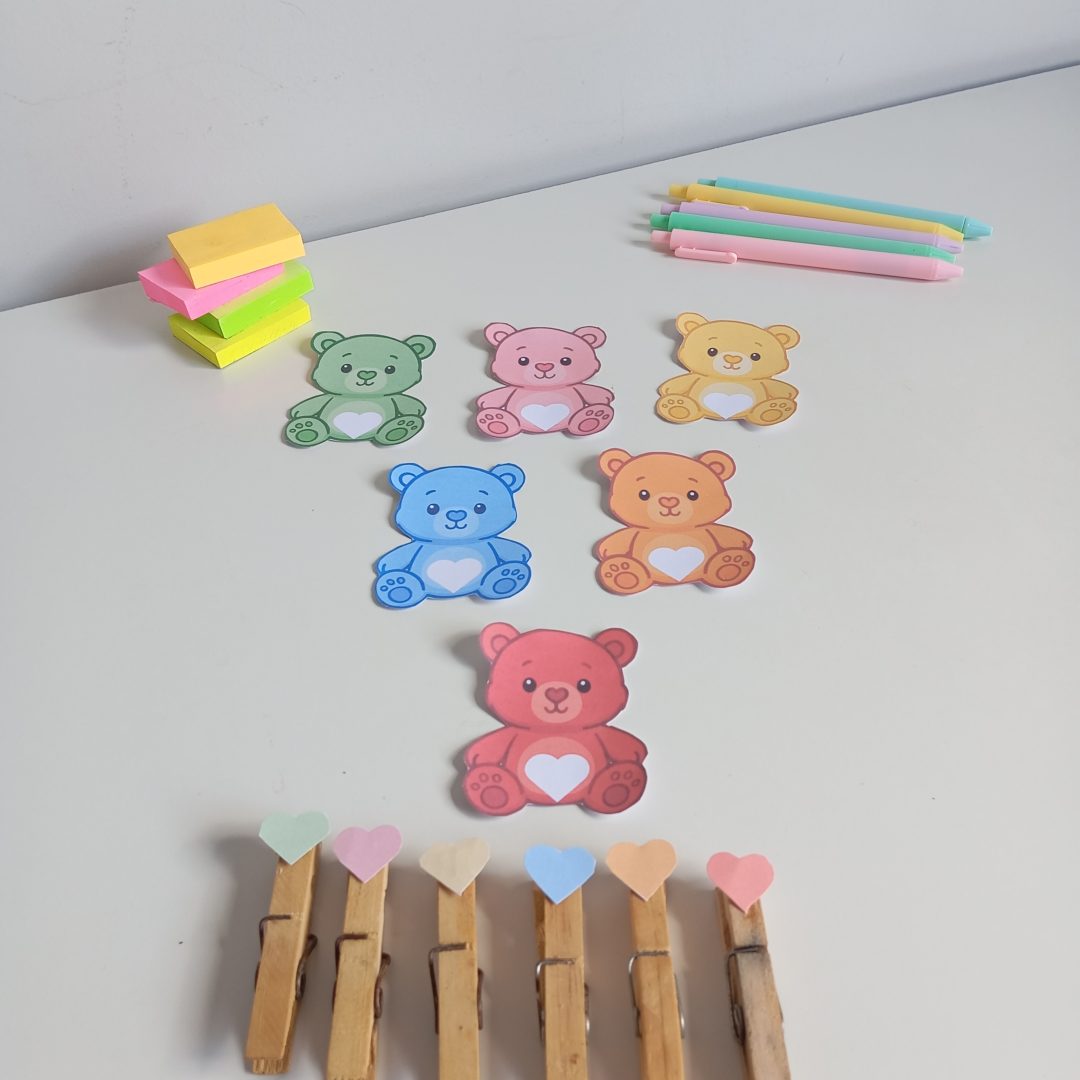 Pareamento de Cores dos Ursinhos