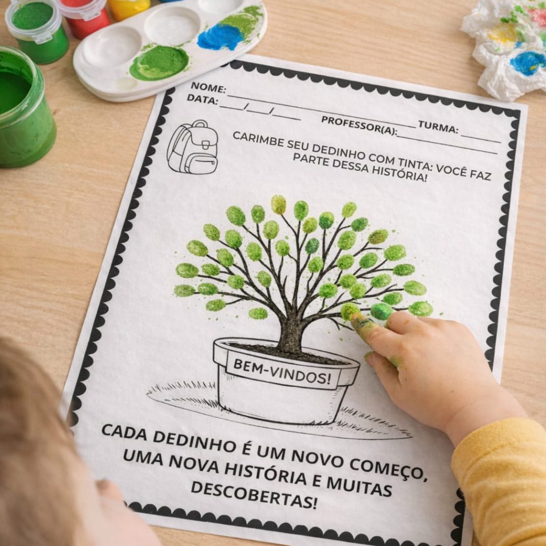 CARIMBO DE DEDINHOS – VOLTA ÀS AULAS!