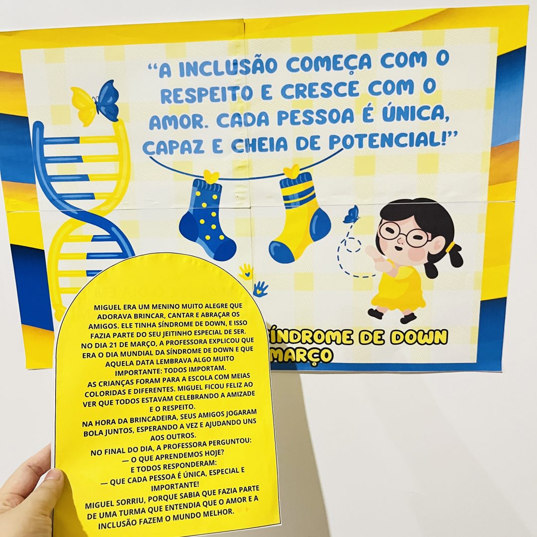 PAINEL DIA MUNDIAL DA SÍNDROME DE DOWN – 21 DE MARÇO