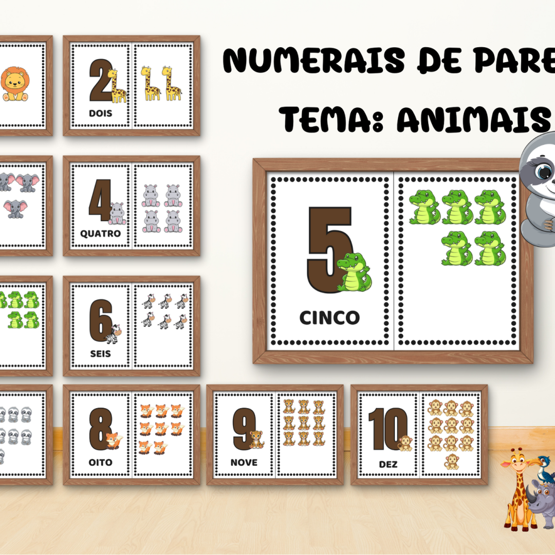 🔢 PAINEL NUMERAIS E QUANTIDADES 🔢