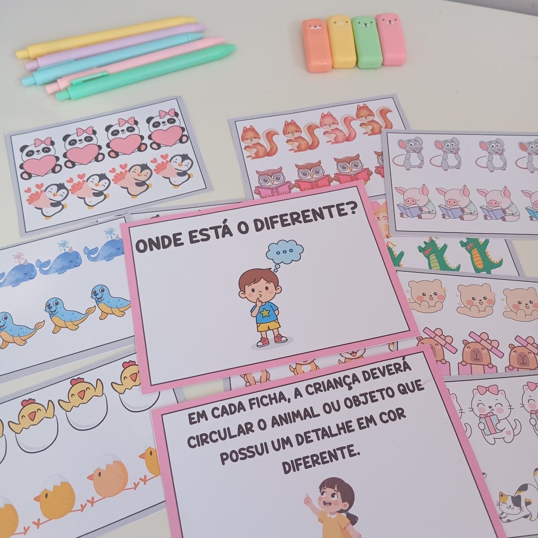 🔎✨ ONDE ESTÁ O DIFERENTE?