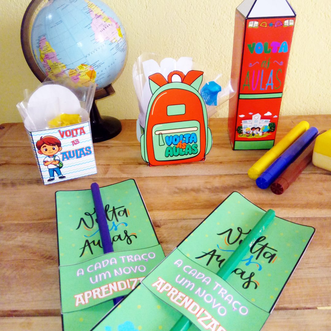 🎒✨ LEMBRANCINHAS DE VOLTA ÀS AULAS 
