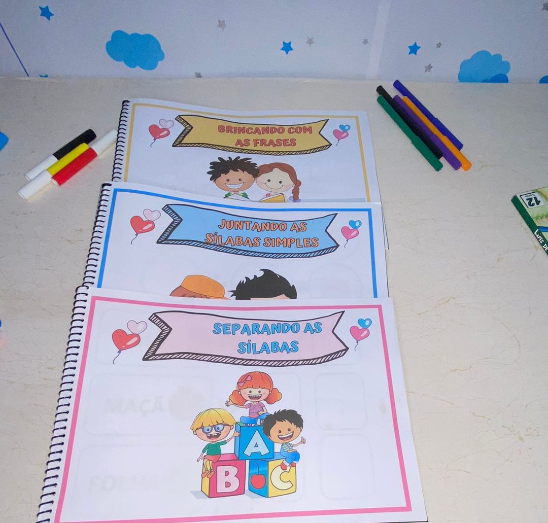 APOSTILAS: A LEITURA E A ESCRITA DE FORMA DIVERTIDA