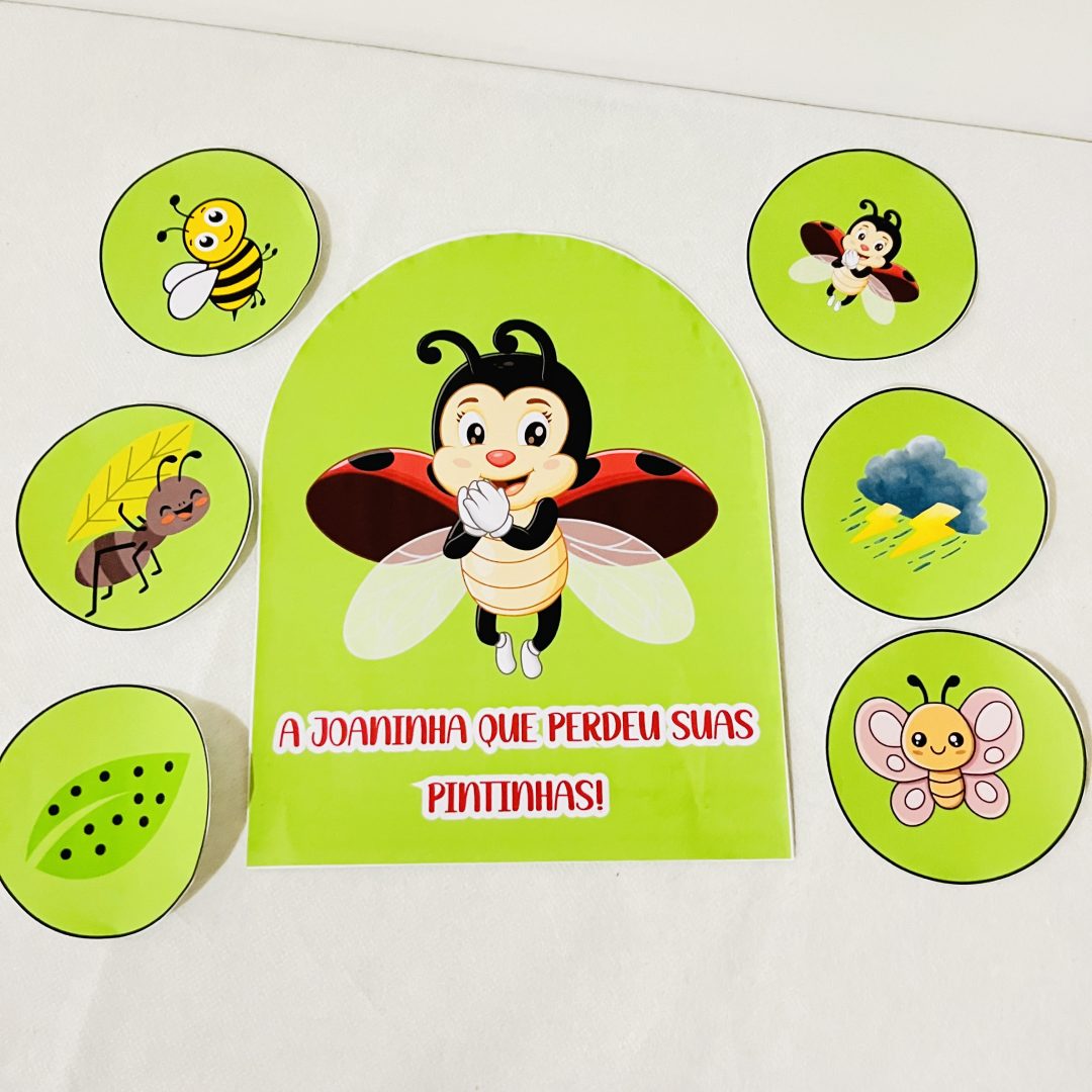 Luva A Joaninha que Perdeu as Pintinhas