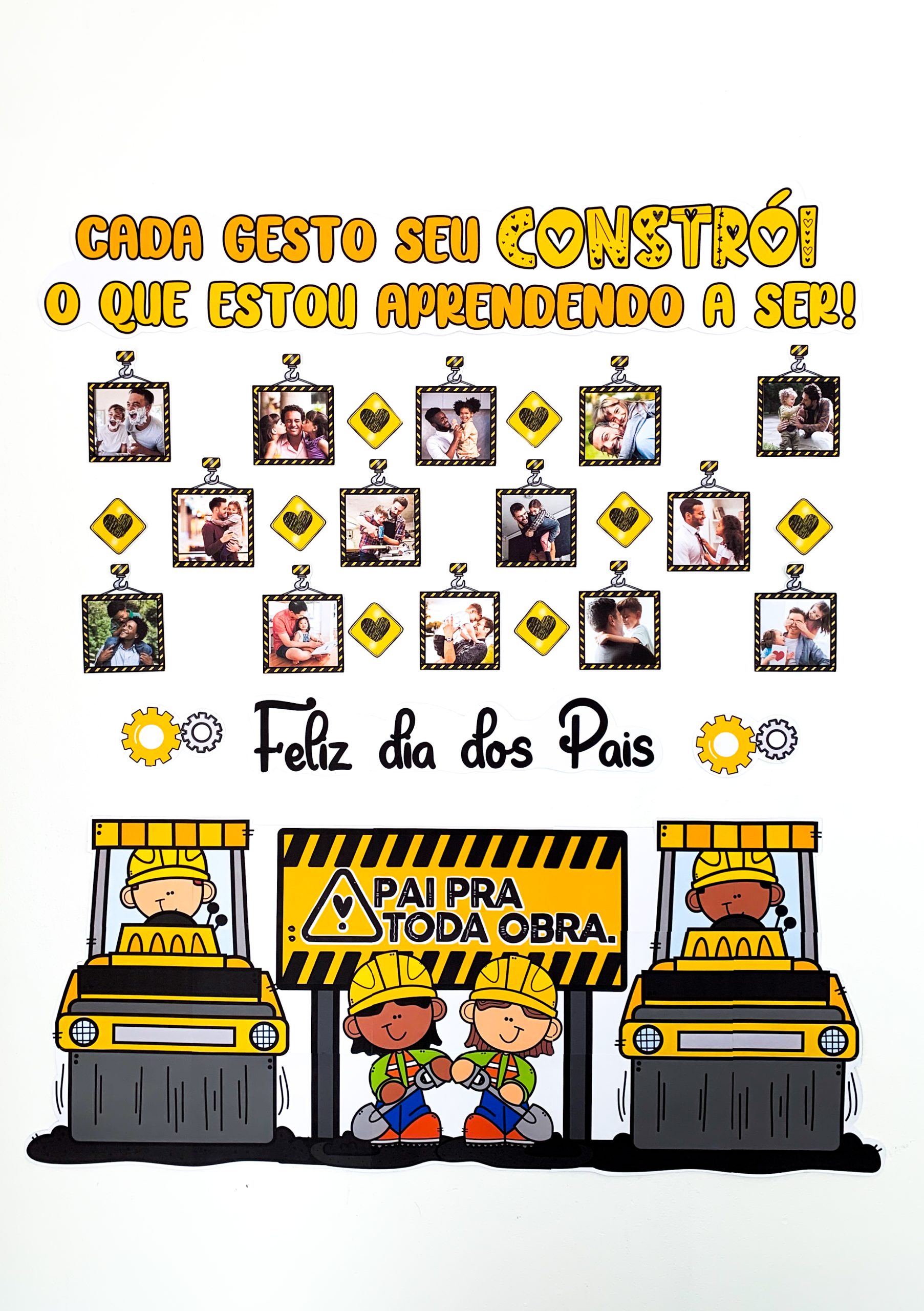 DIA DOS PAIS - PAINEL OBRA 3