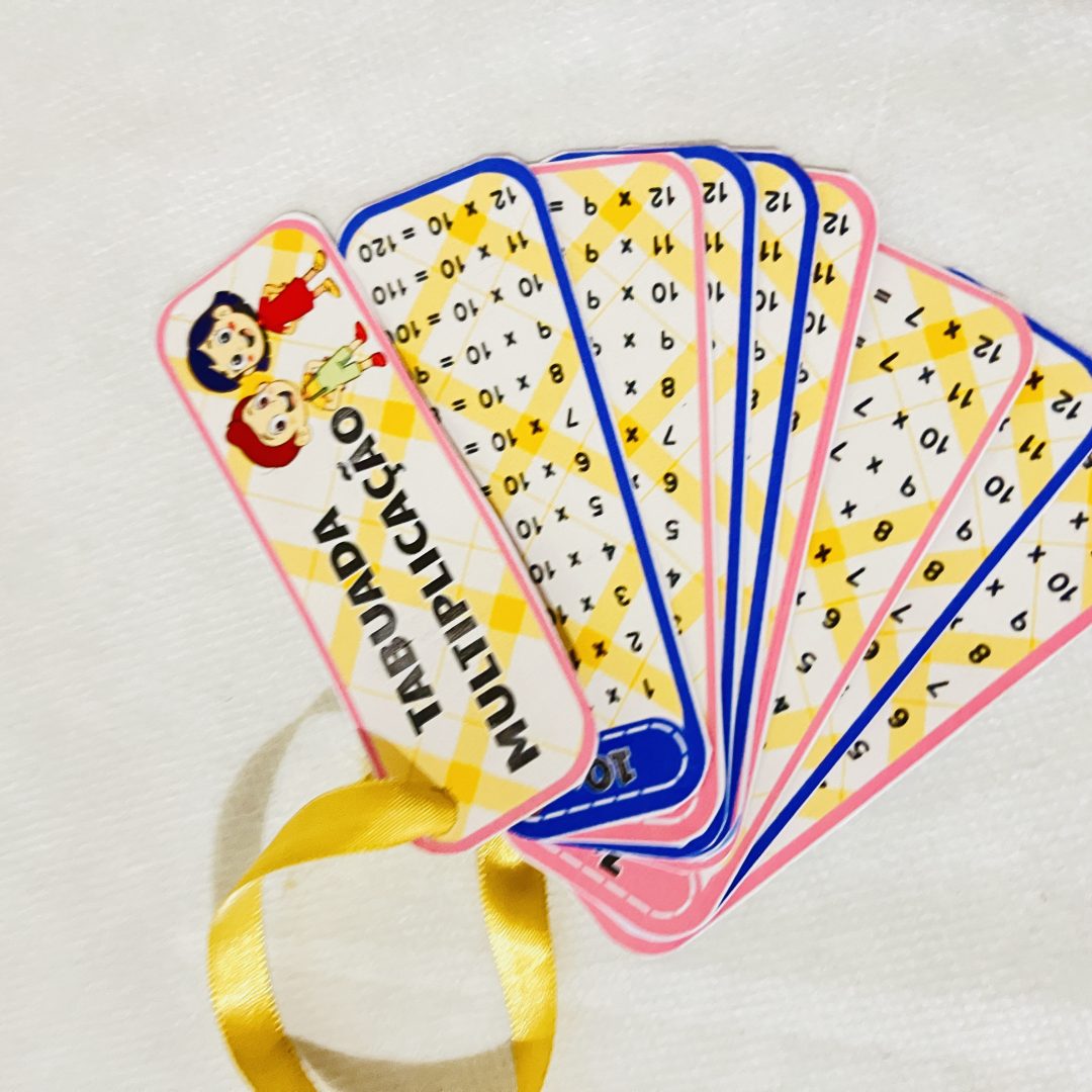 MINI TABUADA DE MULTIPLICAÇÃO