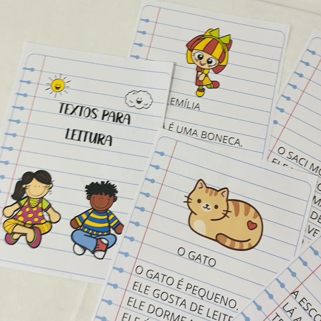 LEITURA - 20 Textos para Alfabetização