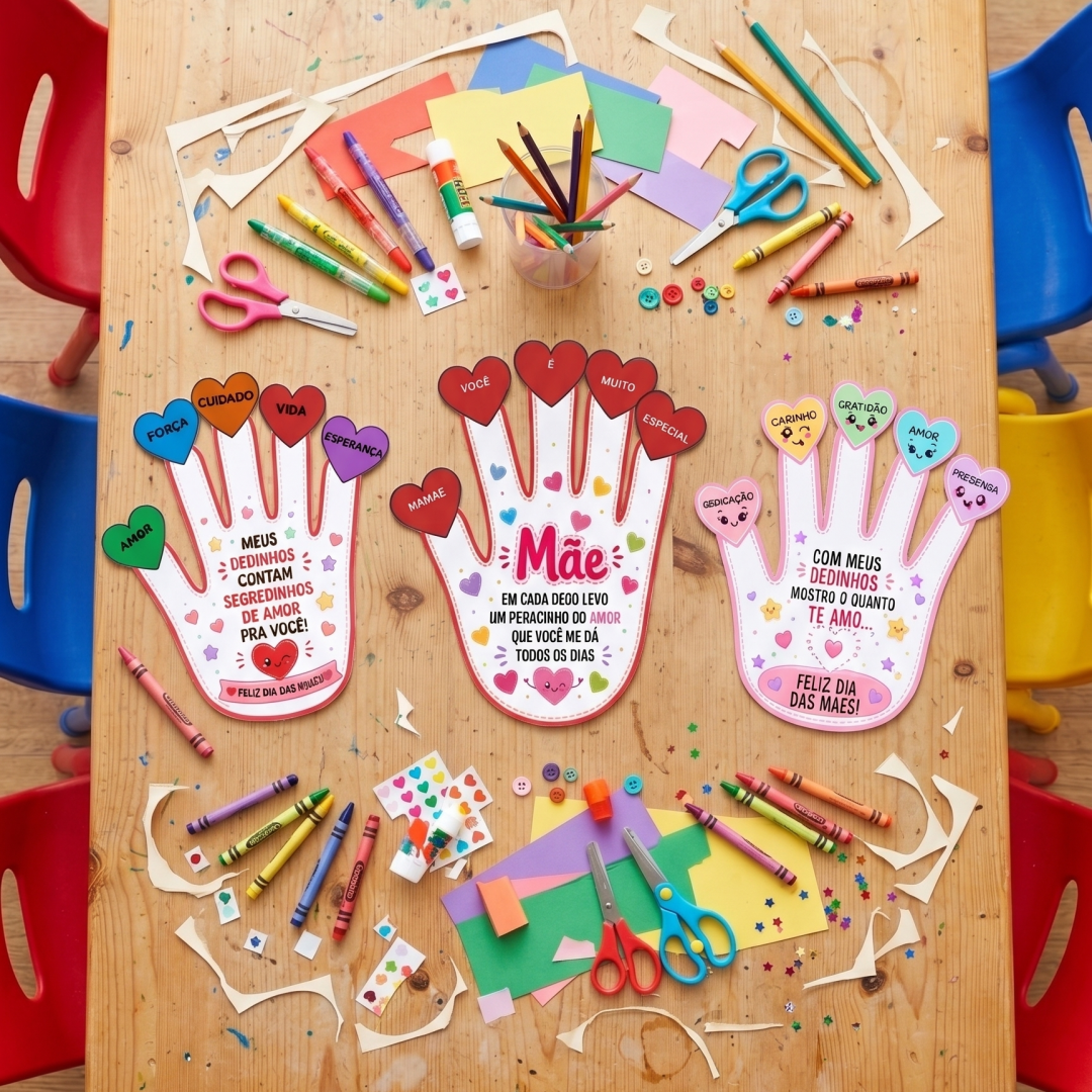 DIA DAS MÃES - MÃOZINHAS