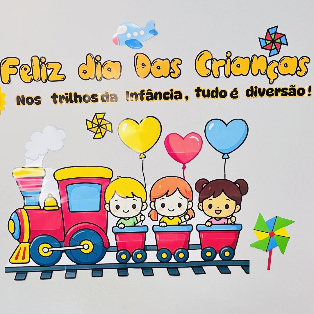 PAINEL DIA DAS CRIANÇAS TRENZINHO