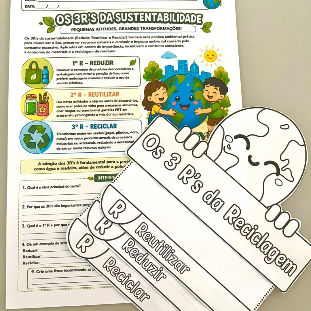 MEIO AMBIENTE - ATIVIDADES SOBRE SUSTENTABILIDADE