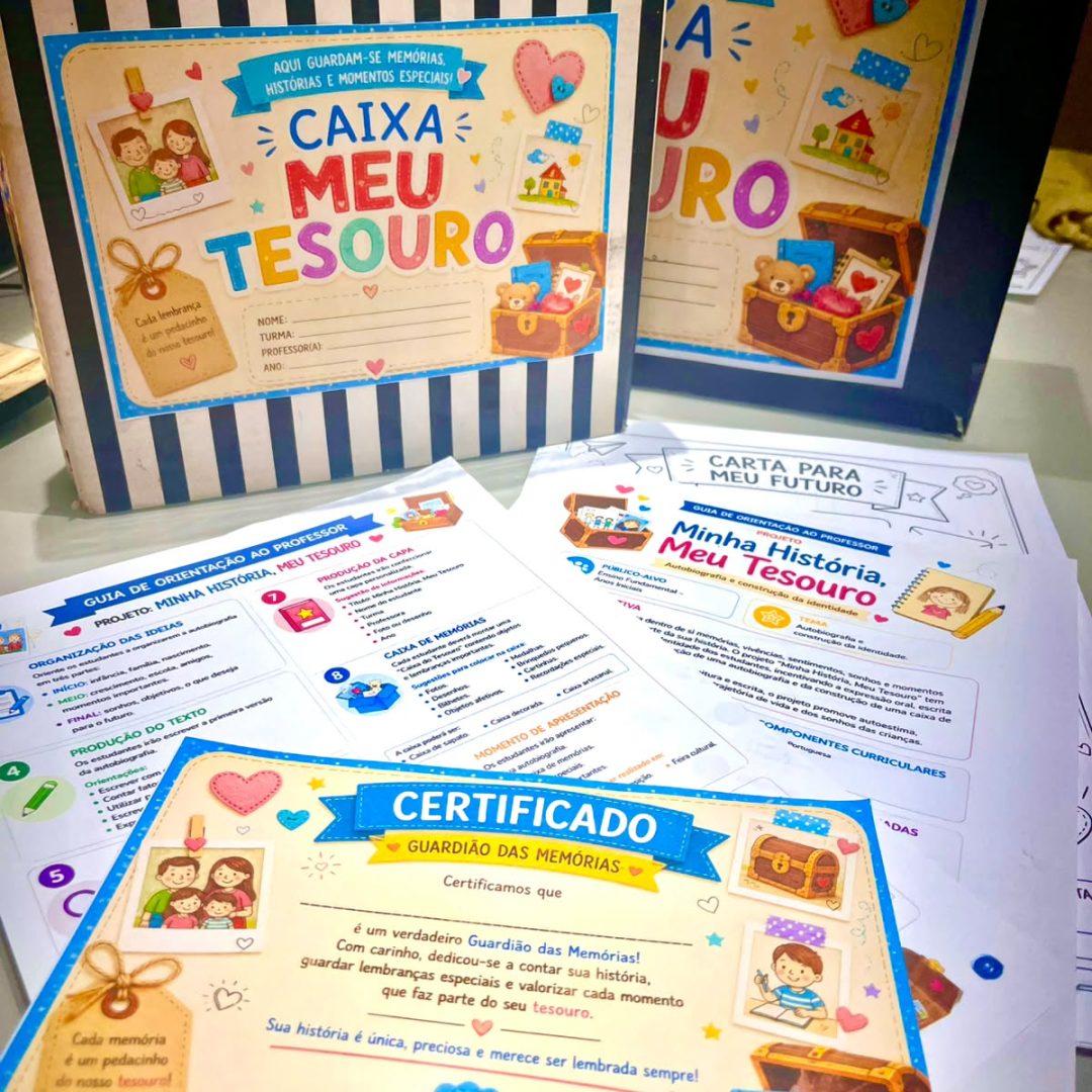 PROJETO - MINHA HISTÓRIA, MEU TESOURO