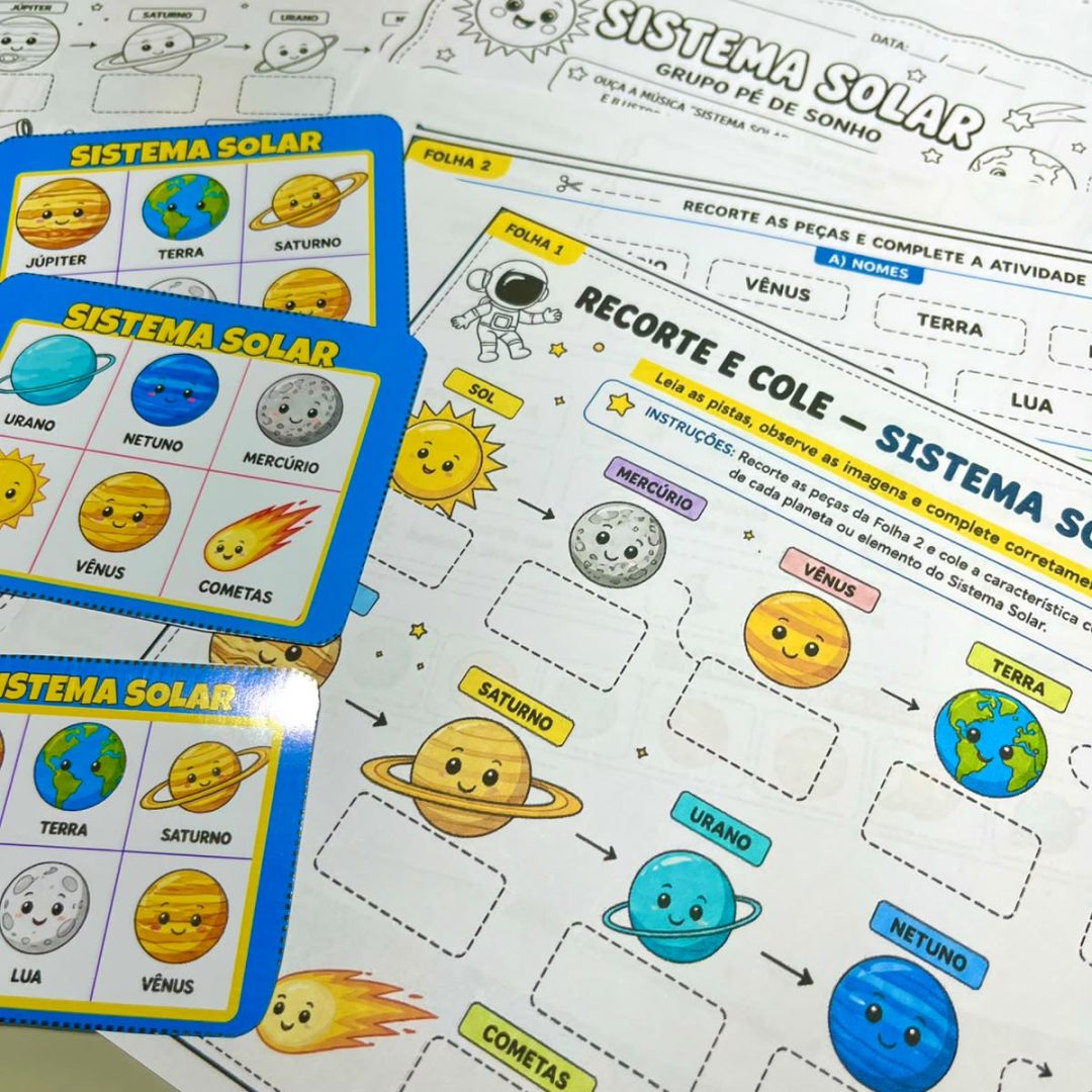 SISTEMA SOLAR DIVERTIDO - KIT COMPLETO